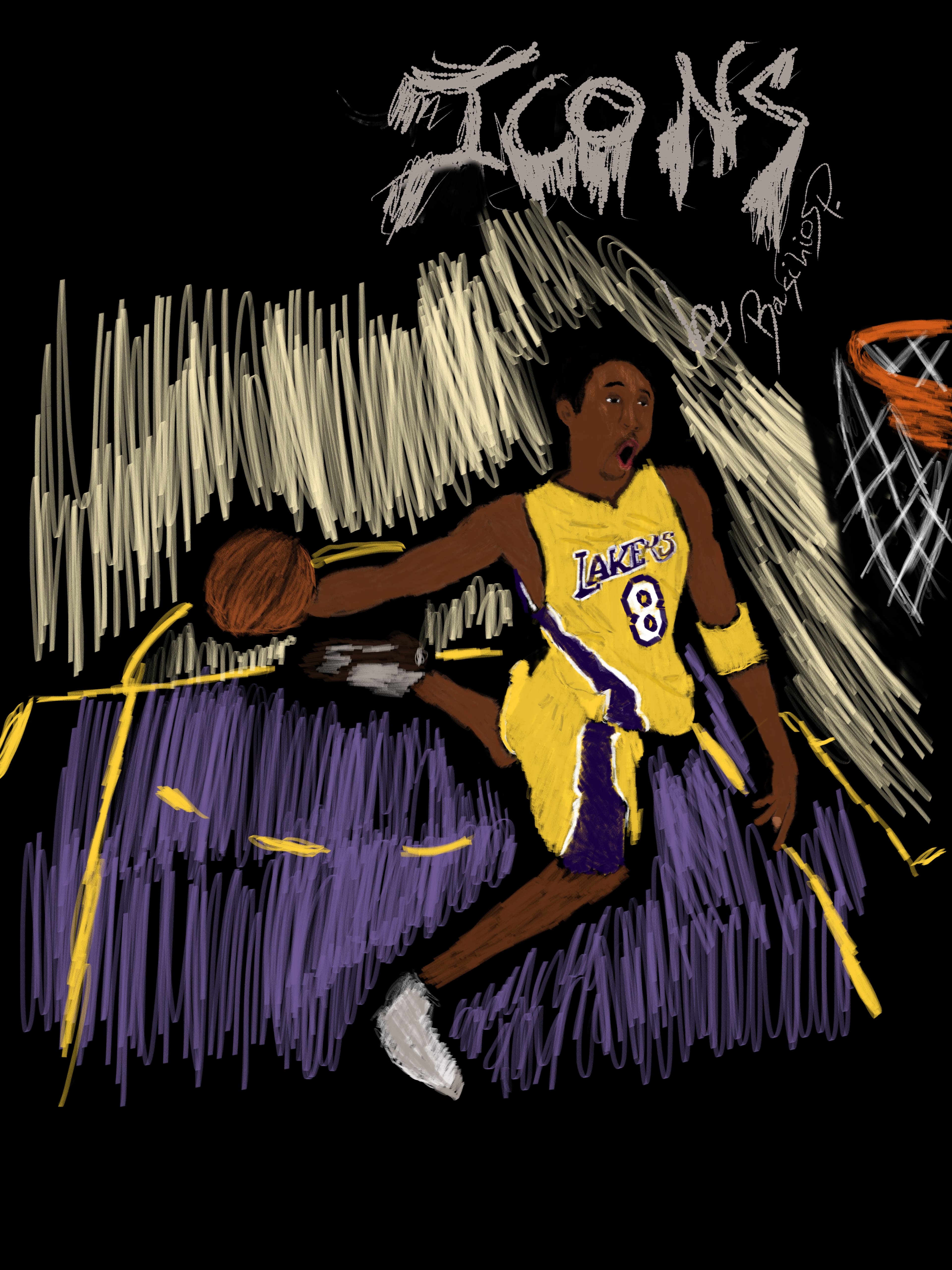 Icons Kobe Bryant - 2025 Art